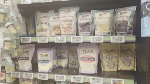 2 May 2026 Los Angeles, California - Walking Ralphs Grocery Supermarket Store Stock Footage 342086487