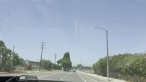 2 May 2026 Los Angeles, California - Driving Interstate Freeway Street Highway Stock Footage 342269841