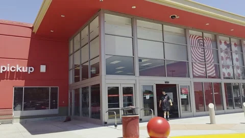 2 May 2026 Los Angeles, California - Walking Ralphs Target Retailer Grocery Stock Footage 342269866