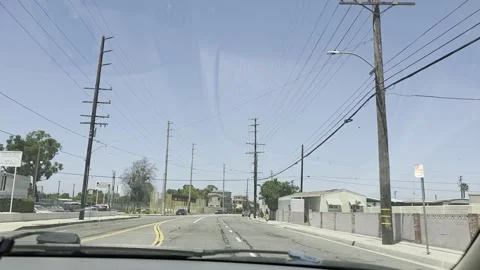 2 May 2026 Los Angeles, California - Driving Interstate Freeway Street Highway Stock Footage 342273262