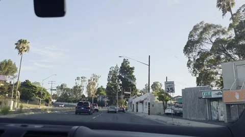 2 May 2026 Los Angeles, California - Driving Interstate Freeway Street Highway Stock Footage 342282804
