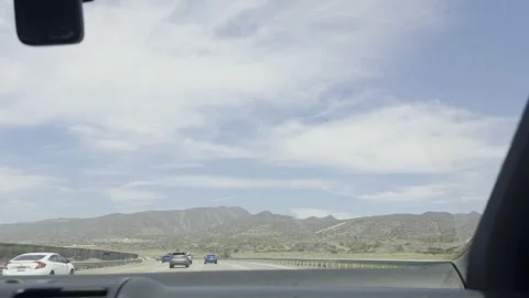 2 May 2026 Los Angeles, California - Driving Interstate Freeway Street Stock Footage 342682018