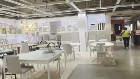 2 May 2026 Los Angeles, California - Walking IKEA Furniture Retailer Store Stock Footage 343264604