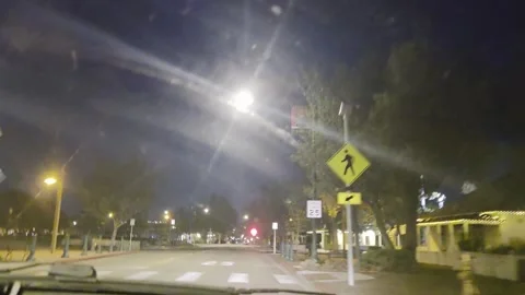 2 May 2026 Los Angeles, California - Driving Interstate Freeway Night Street Видео 344813508