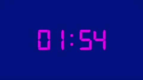 2 minutes countdown timer. Time counter symbol and countdown stock video. Stock Footage 314923634
