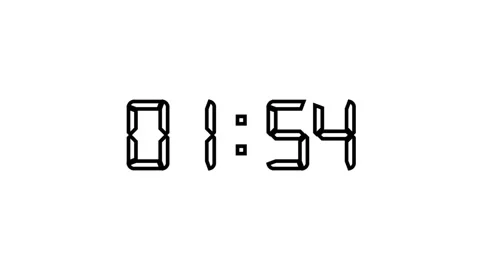 2 minutes countdown timer. Time counter symbol and countdown stock video. Stock Footage 314923649
