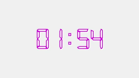 2 minutes countdown timer. Time counter symbol and countdown stock video. Stock Footage 314923658