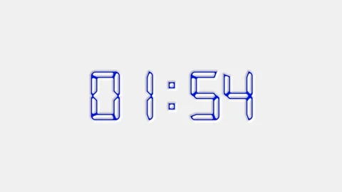 2 minutes countdown timer. Time counter symbol and countdown stock video. Stock Footage 314923663