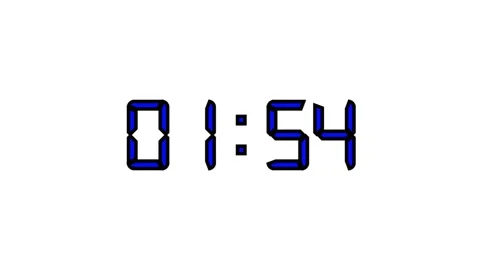 2 minutes countdown timer on white background. Time counter symbol and coun.. Stock Footage 315077976