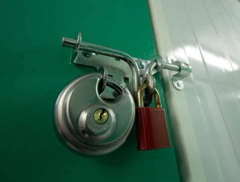 2 Padlocks Stock Photos