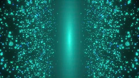 2 particle walls Stock Illustration