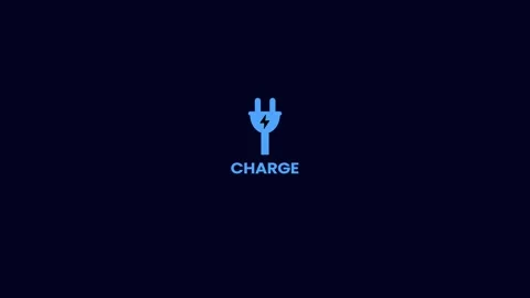 2 pin plug icon, electric power plug icon, connection electricity concept l.. Stock Footage 321998384