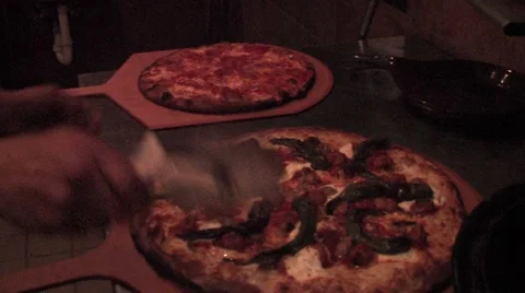 2 Pizzas Stock Footage 48871245