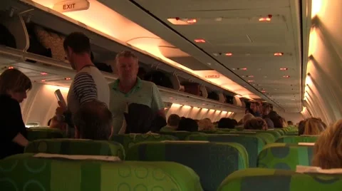 2. Plane Boarding Stock Footage 8677717