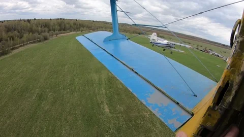 2 planes flight Stock Footage 153992018