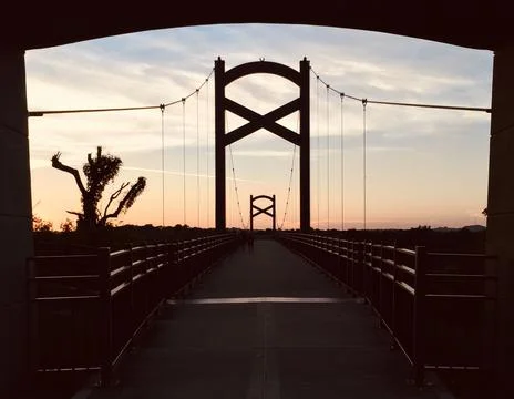 2 Rivers Bridge #4 Stock Photos