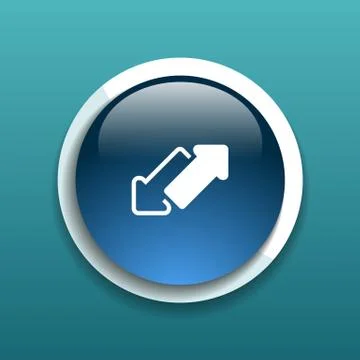 2 side arrow vector seamless web page Stock Illustration