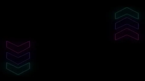 2 SIDES ARROWS OPPOSITE Stock Footage 266115175