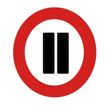2 sign Illustrazione stock