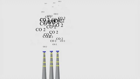2. smoke co2 Stock Footage 307174970
