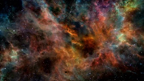 2 Space Nebulae Stock Footage 154181579