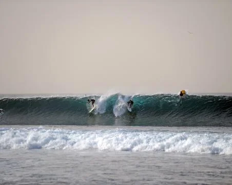 2 surfers Stock Photos