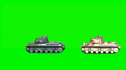 2 toy-tanks 2 Stock Footage 43186795