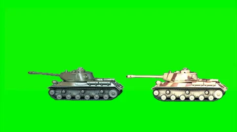2 toy-tanks 3 Stock Footage 43186948