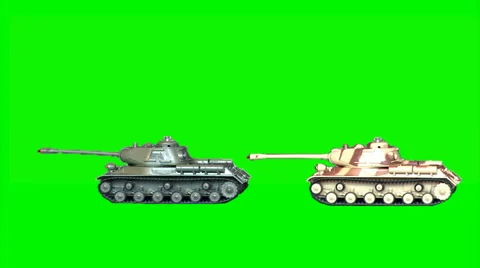 2 toy-tanks 4 Stock Footage 43187168
