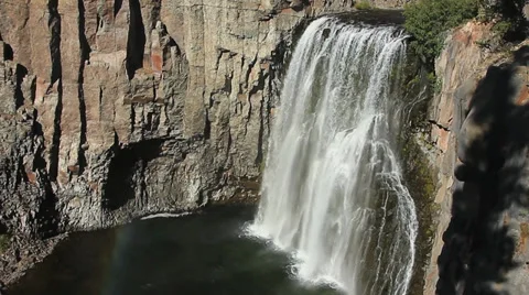 2 WILDERNESS WATERFALL Stock Footage 28837293