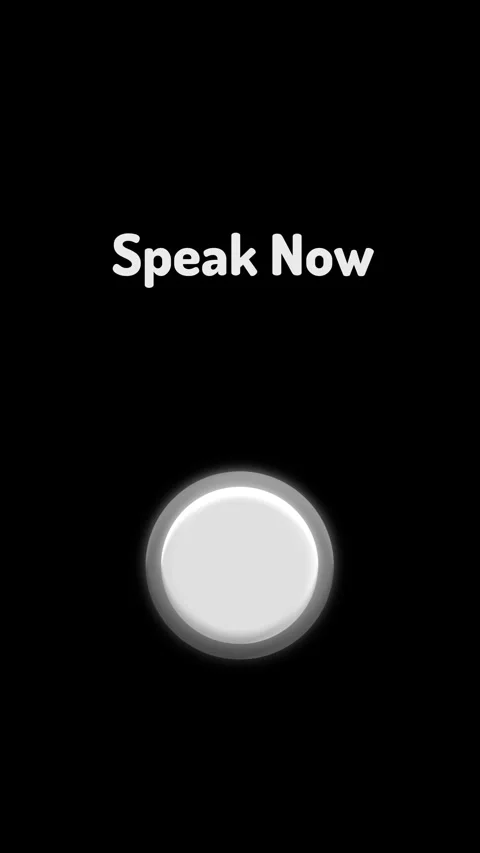 20. AI Voice Input Visualizer Smooth Circular Waveform Pulse Black and White Stock Footage 314276134