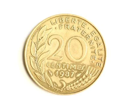 20 centimes Stock Photos