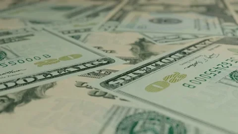 20 dollar bills background. Many banknotes. Finance. Stock Footage 171458304