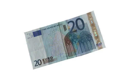 20 euro note Stock Photos