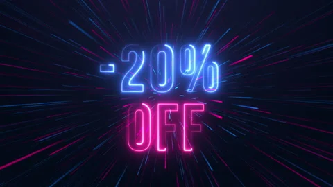 -20% off Video stock 189733850