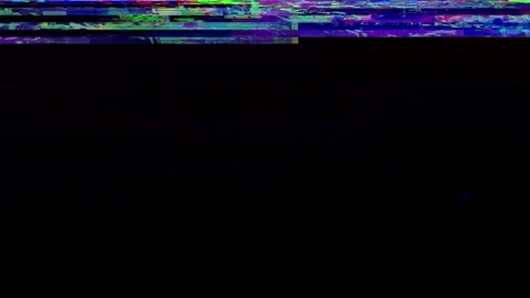 20 Glitch Transition Effects 動画素材 251558767