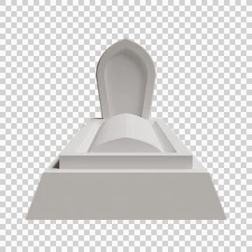 20 Halloween Grave With 3D Render Element Stock Illustration