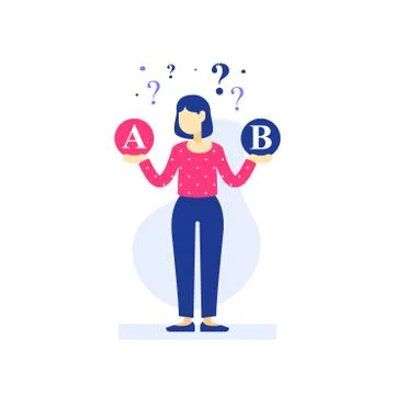 20 people decision 2 Stock Illustration