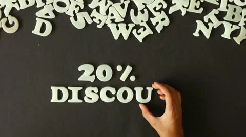 20 Percent Discount Stock Footage 25247896
