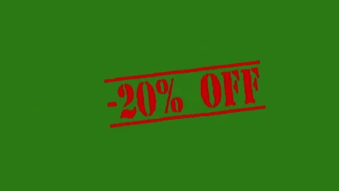 -20% off Red Stamp Stock Footage 190276614