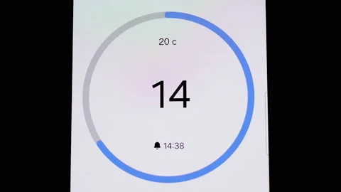 20 Second Circular Timer Countdown 库存影片 293149371