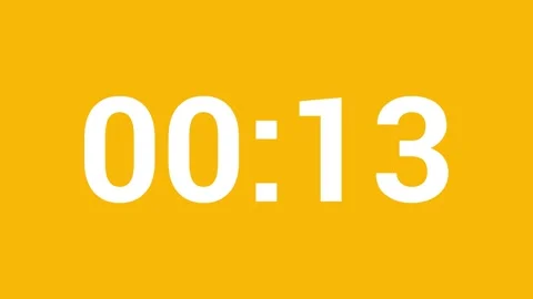 20 Second count clock time video animation vector design. Stock Footage 306814534