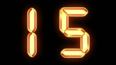 20 Second Countdown Timer Stock Footage 172411161