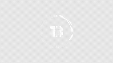 20 seconds dashed line circle countdown timer with alpha channel, 4K Video stock 259298996