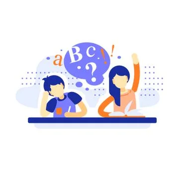 20 student two 1 Stock Illustration