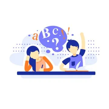 20 student two 1 Illustrazione stock