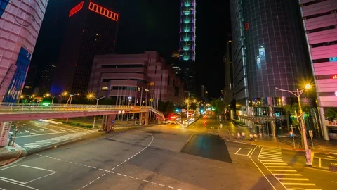 20 VDO closeup TL 4 taipei day 2 Video stock 125773262