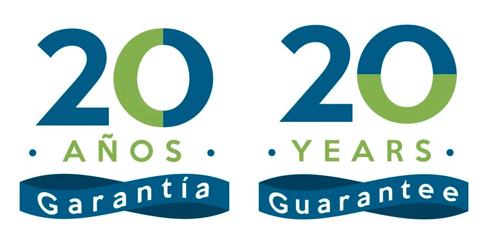 20 years guarantee Stock Illustration