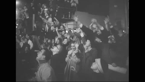200-UN-37-12  Mardi Gras Ushers in Lent 1964 Master Stock Footage 292643025