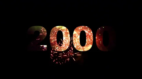 2000-2014 Fireworks 01 Stock Footage 30946039